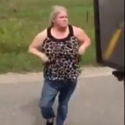 Woman goes full crazy chicken